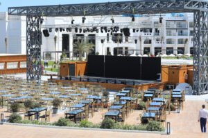Stage rental